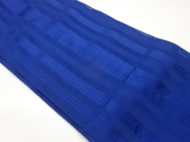 JAPANESE NAGOYA OBI FOR SUMMER / WOVEN KENJO PATTERN